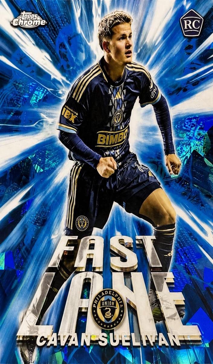 2025 Topps Chrome Sapphire MLS Soccer Cavan Sullivan #FL-1