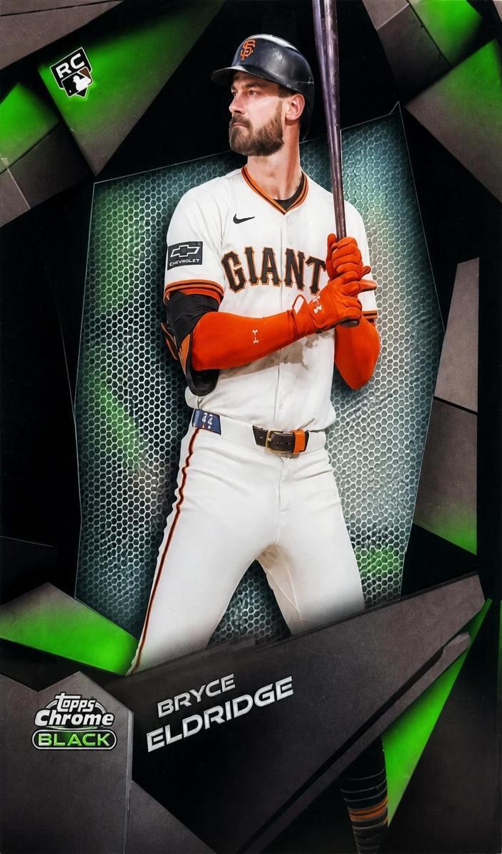2026 Topps Chrome Black Baseball Bryce Eldridge #DOD-6