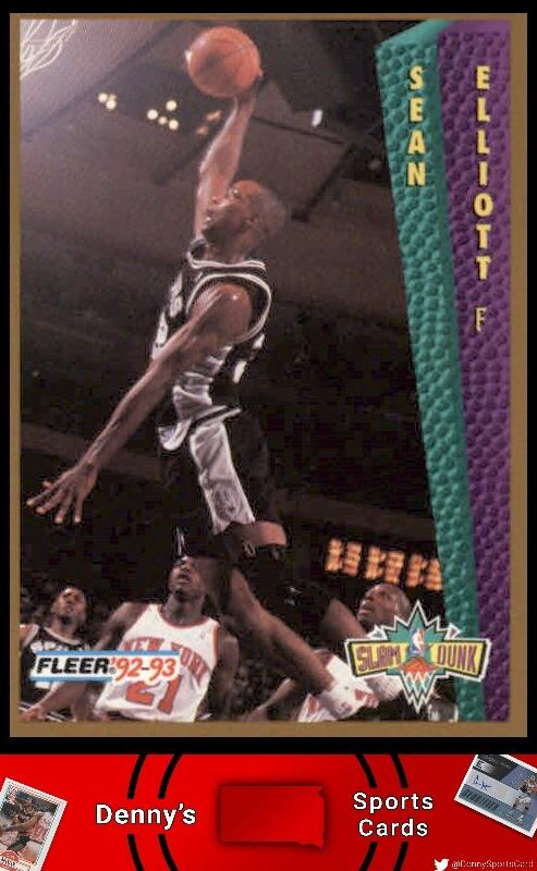 1992 Fleer Basketball Sean Elliott #271