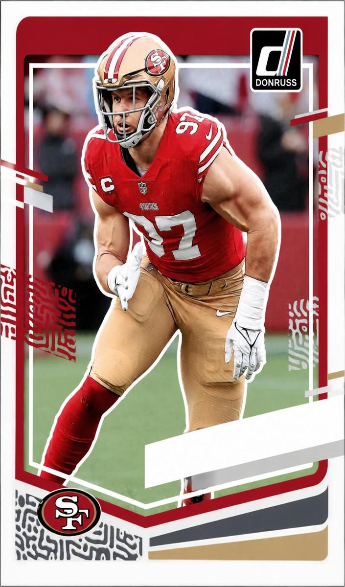 2023 Panini Donruss Football No Name Nick Bosa #272