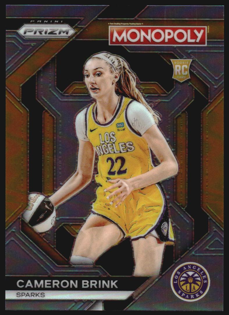 2024 Panini Prizm Monopoly WNBA Basketball Light Blue Cameron Brink #WNBA6
