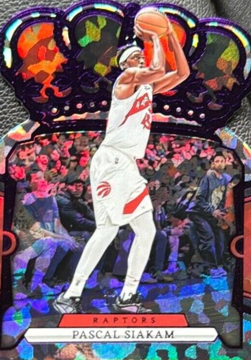 2023 Panini Crown Royale Basketball Crystal Purple Pascal Siakam #30