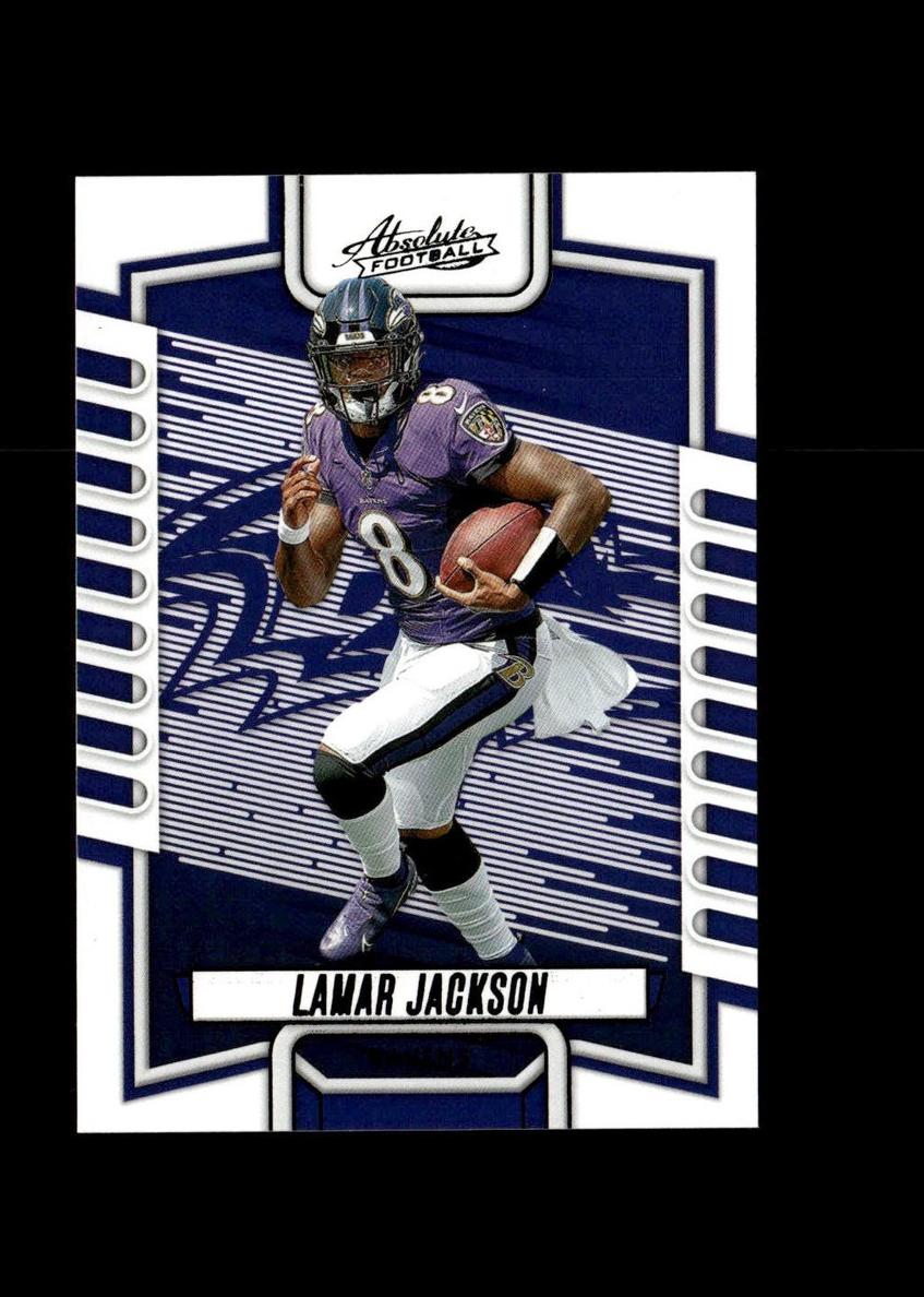 2023 Panini Absolute Football Lamar Jackson #12 PSA 10