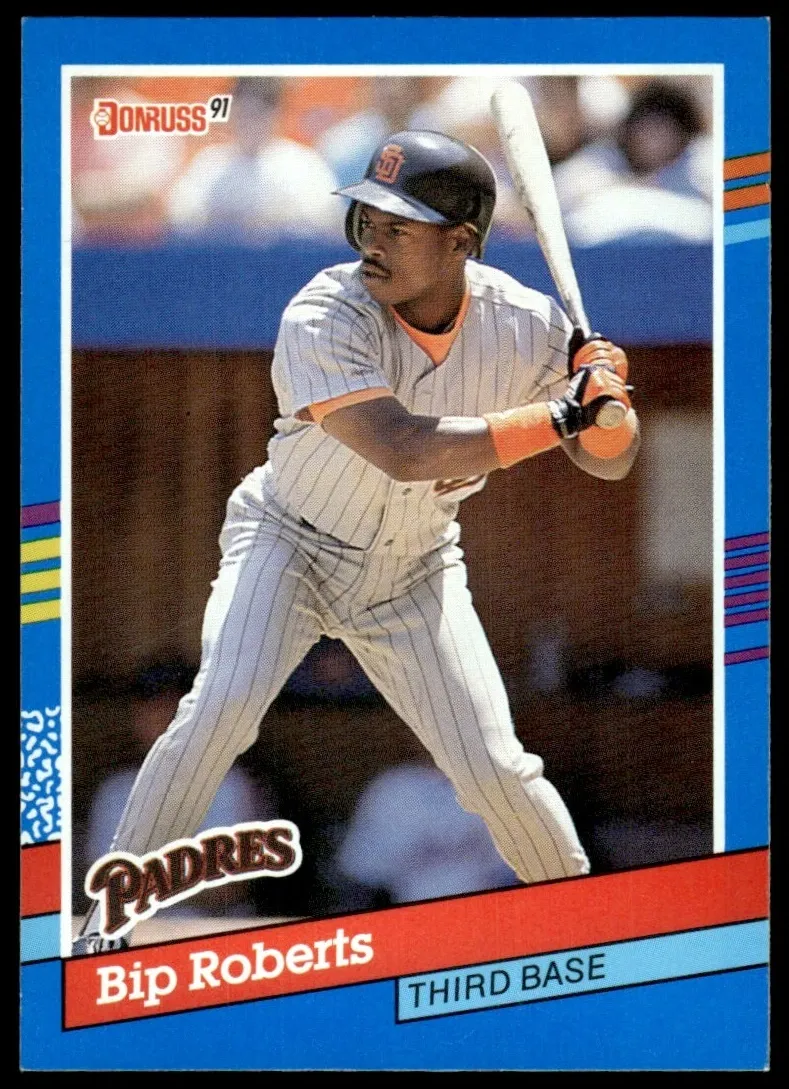1991 Donruss Baseball Bip Roberts #195