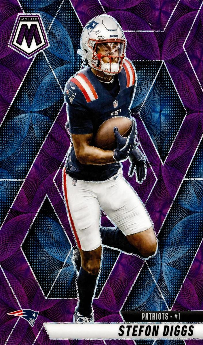 2025 Panini Mosaic Football Purple Scope Stefon Diggs #239