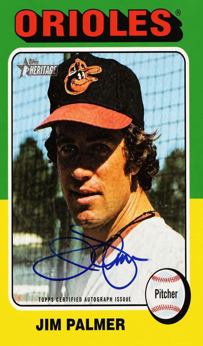 2024 Topps Heritage Baseball Jim Palmer #ROA-JPA
