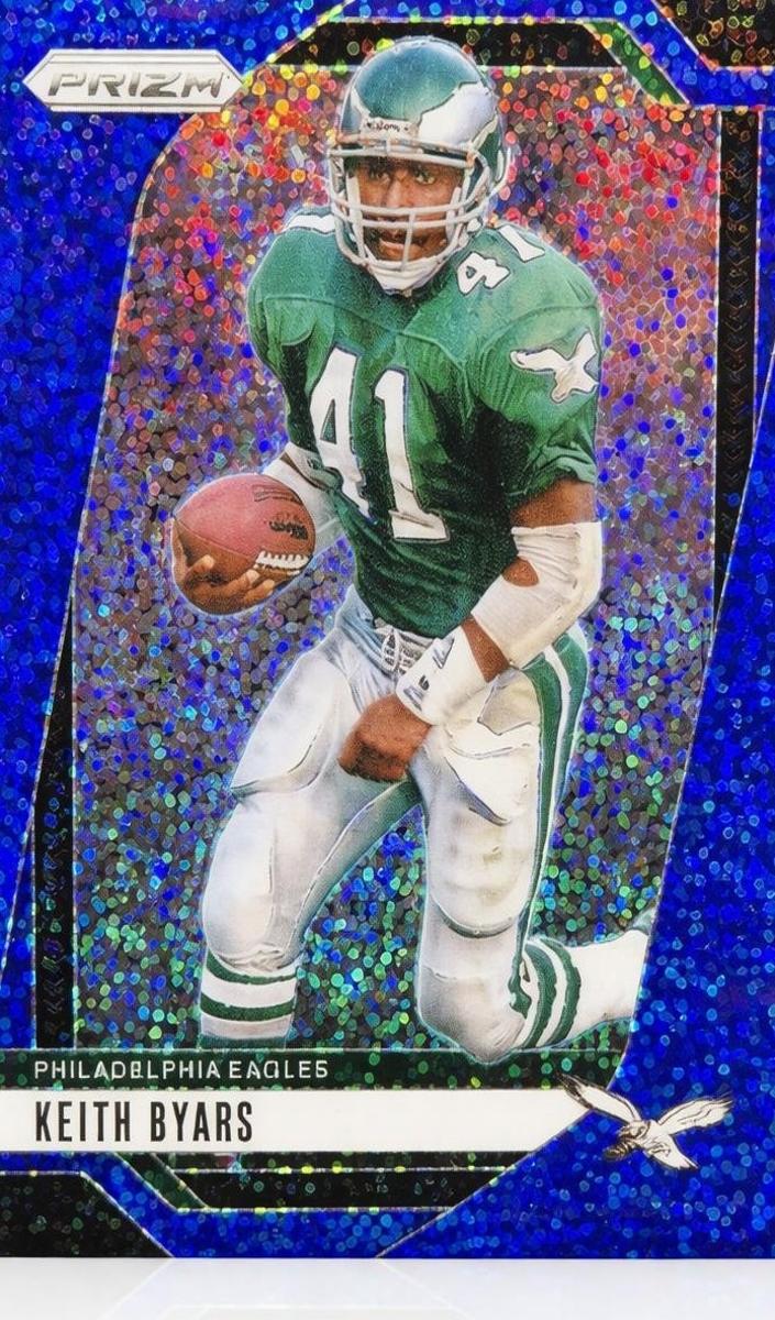 2024 Panini Prizm Football Blue Sparkle Keith Byars #239