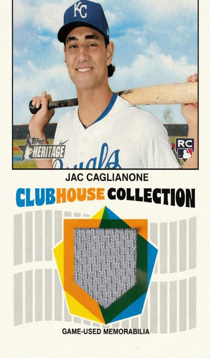 2026 Topps Heritage Baseball Jac Caglianone #CCR-JCA