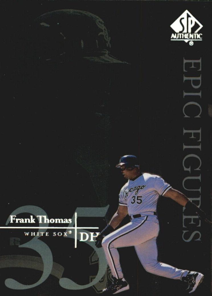 1999 SP Authentic Baseball Frank Thomas #E10 PSA 10