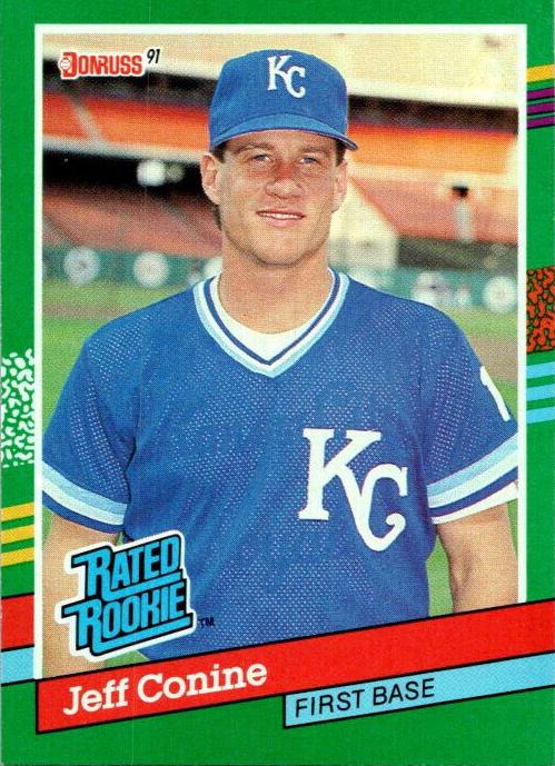 1991 Donruss Baseball Jeff Conine #427 PSA 9