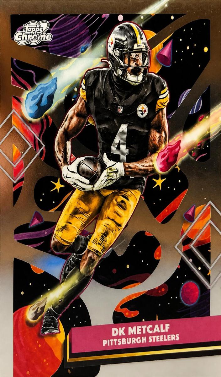 2025 Topps Cosmic Chrome Football DK Metcalf #83