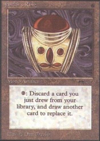 1993 Magic The Gathering Arabian Nights Jandor's Ring #NNO BGS 8.5