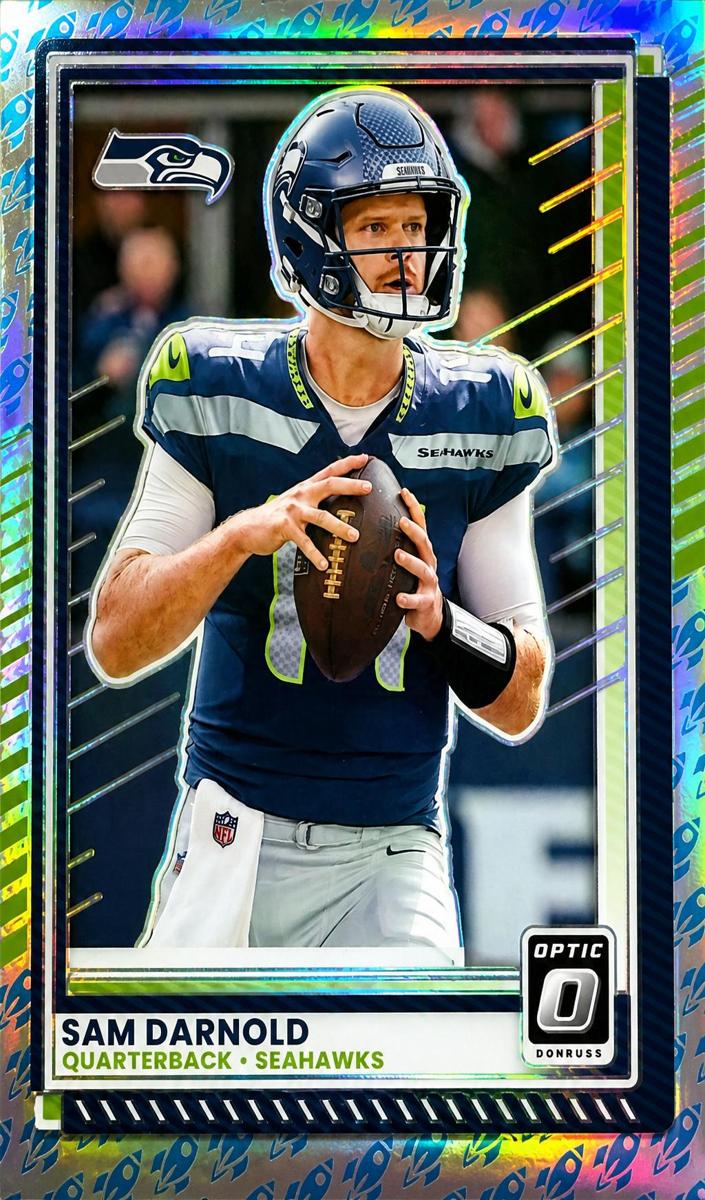 2025 Donruss Optic Football Rocket Sam Darnold #186