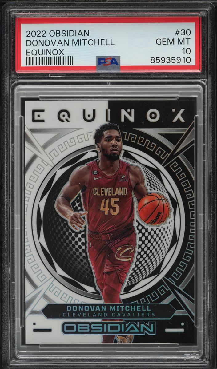 2022 Panini Obsidian Basketball Donovan Mitchell #30