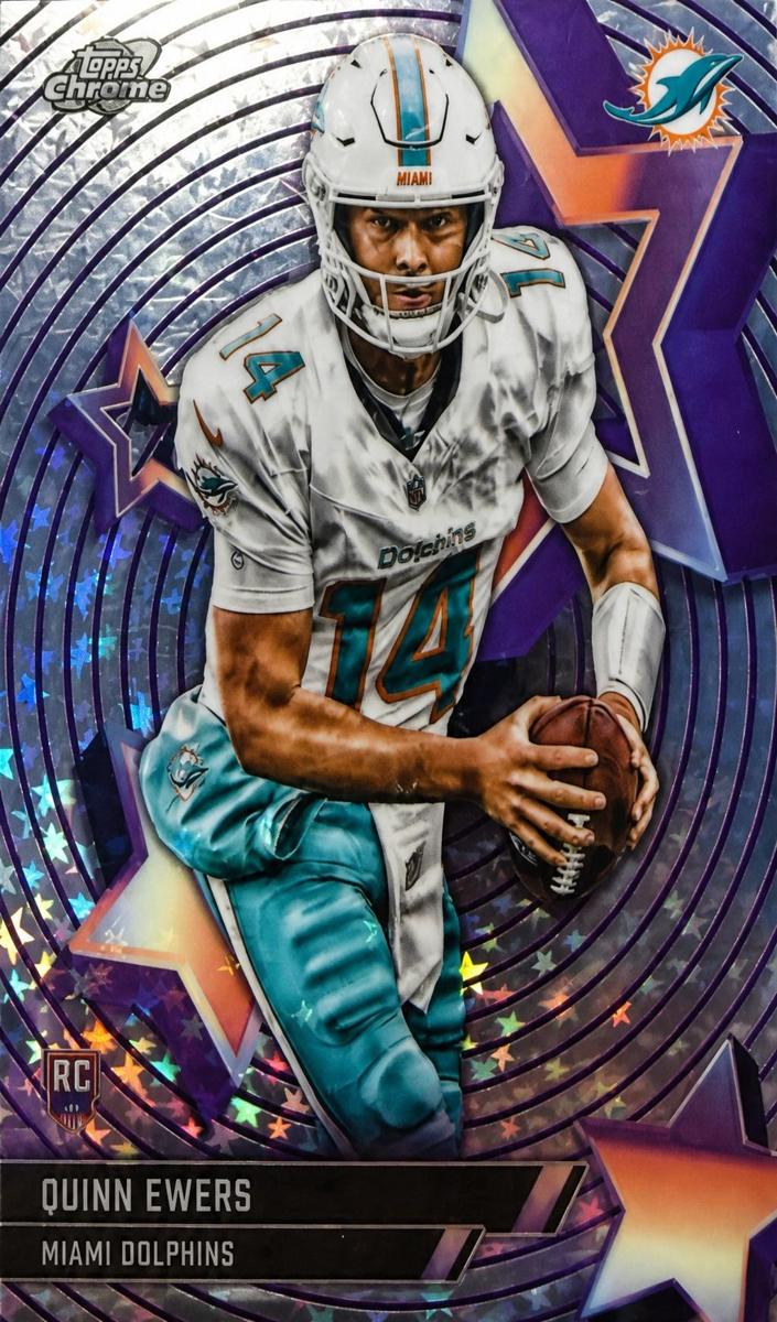 2025 Topps Cosmic Chrome Football Quinn Ewers #SF-74