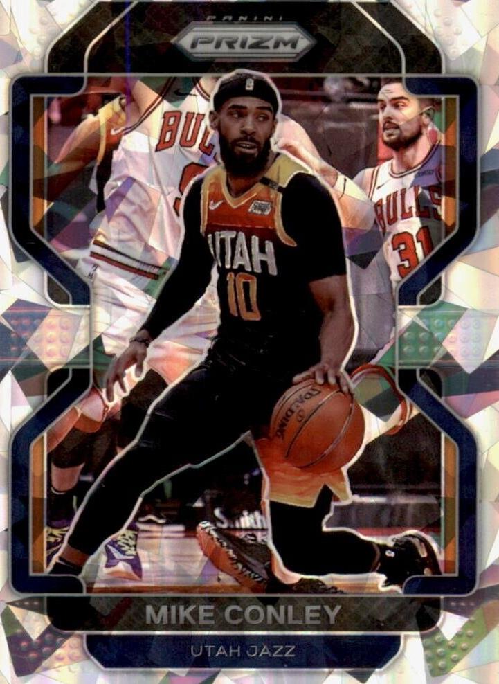 2021 Panini Prizm Basketball Ice Mike Conley #117