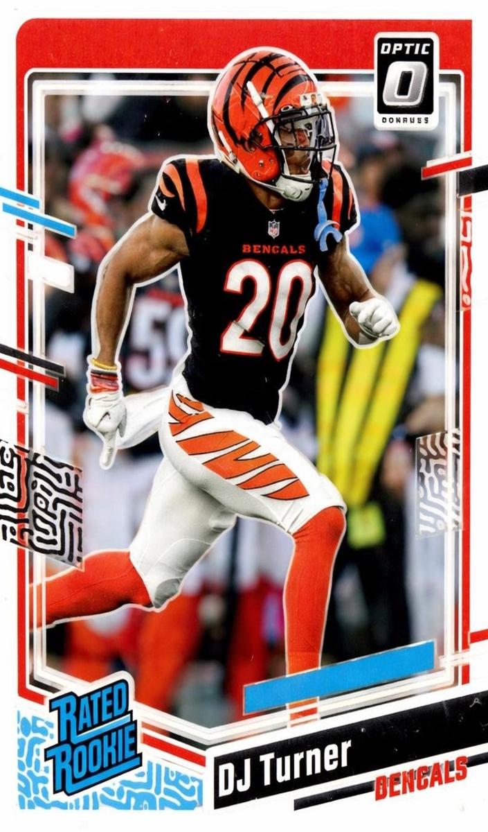 2023 Donruss Optic Football Holo DJ Turner #220