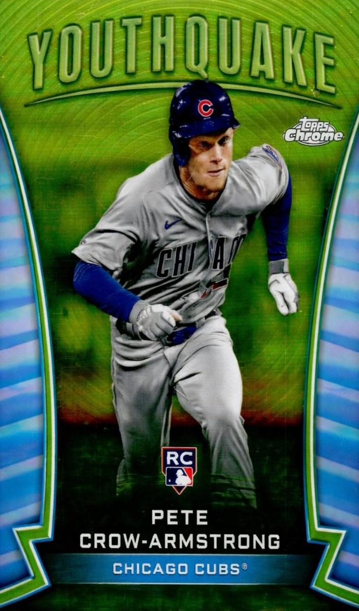 2024 Topps Chrome Baseball Pete Crow-Armstrong #YQ-7 PSA 10