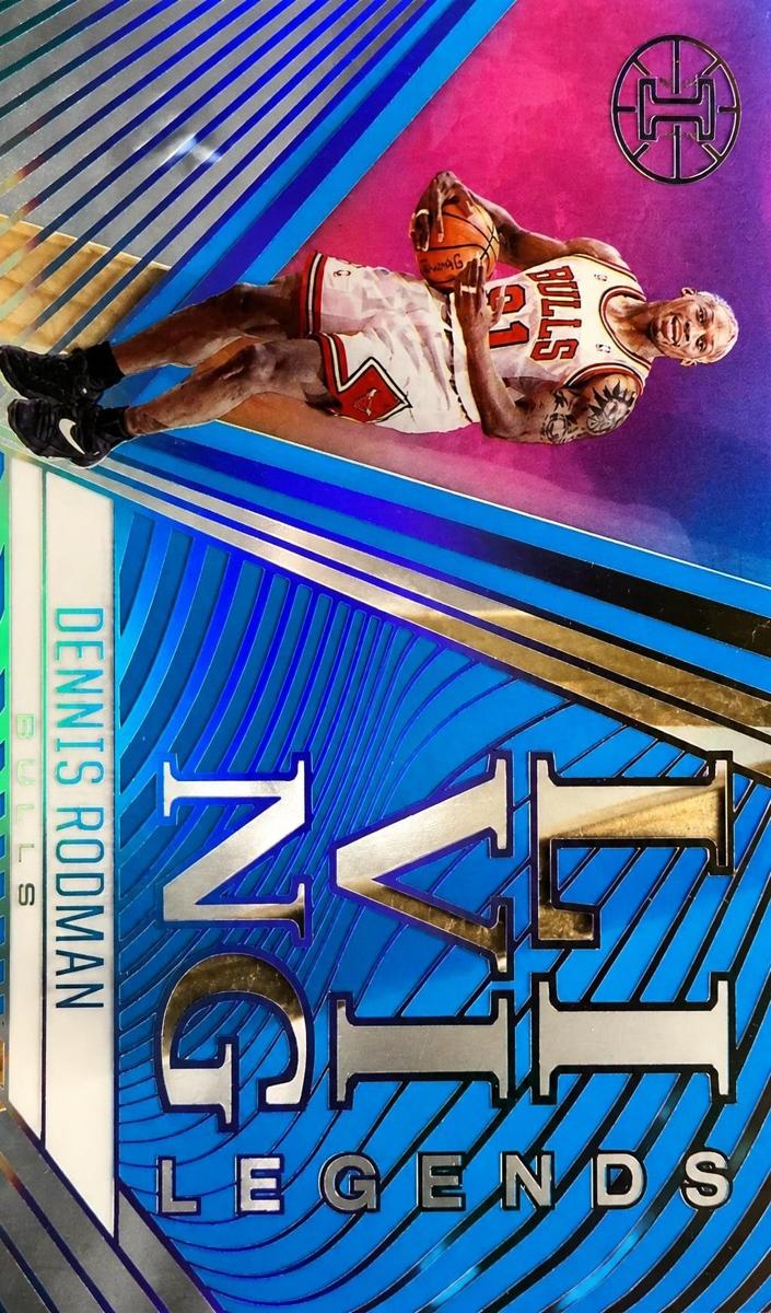 2020 Panini Illusions Basketball Sapphire Dennis Rodman #10