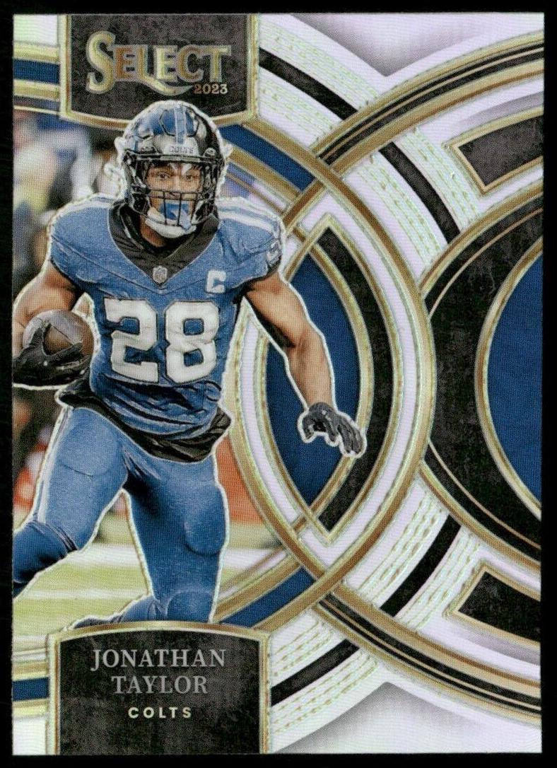 2023 Panini Prizm Football Silver Jonathan Taylor #127 PSA 8.5