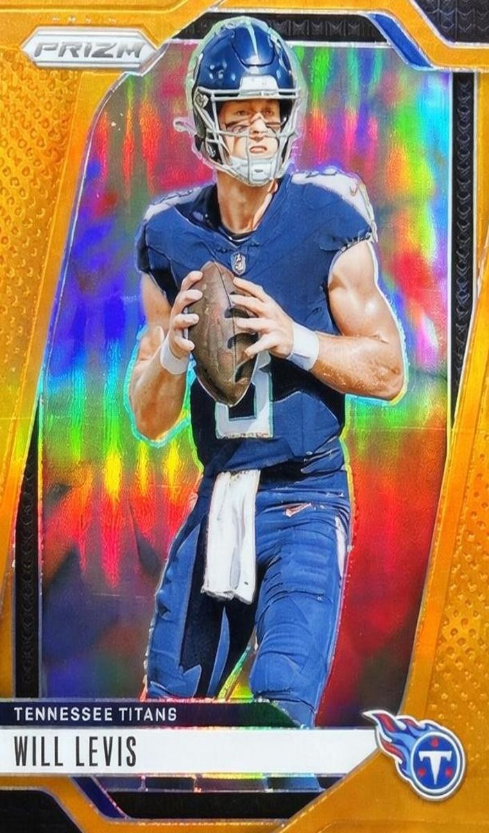 2024 Panini Prizm Football Orange Will Levis #277