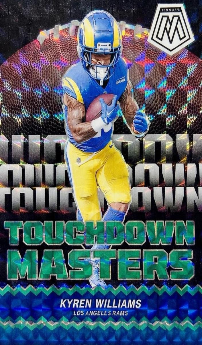 2024 Panini Mosaic Football Green Kyren Williams #TM-KWS