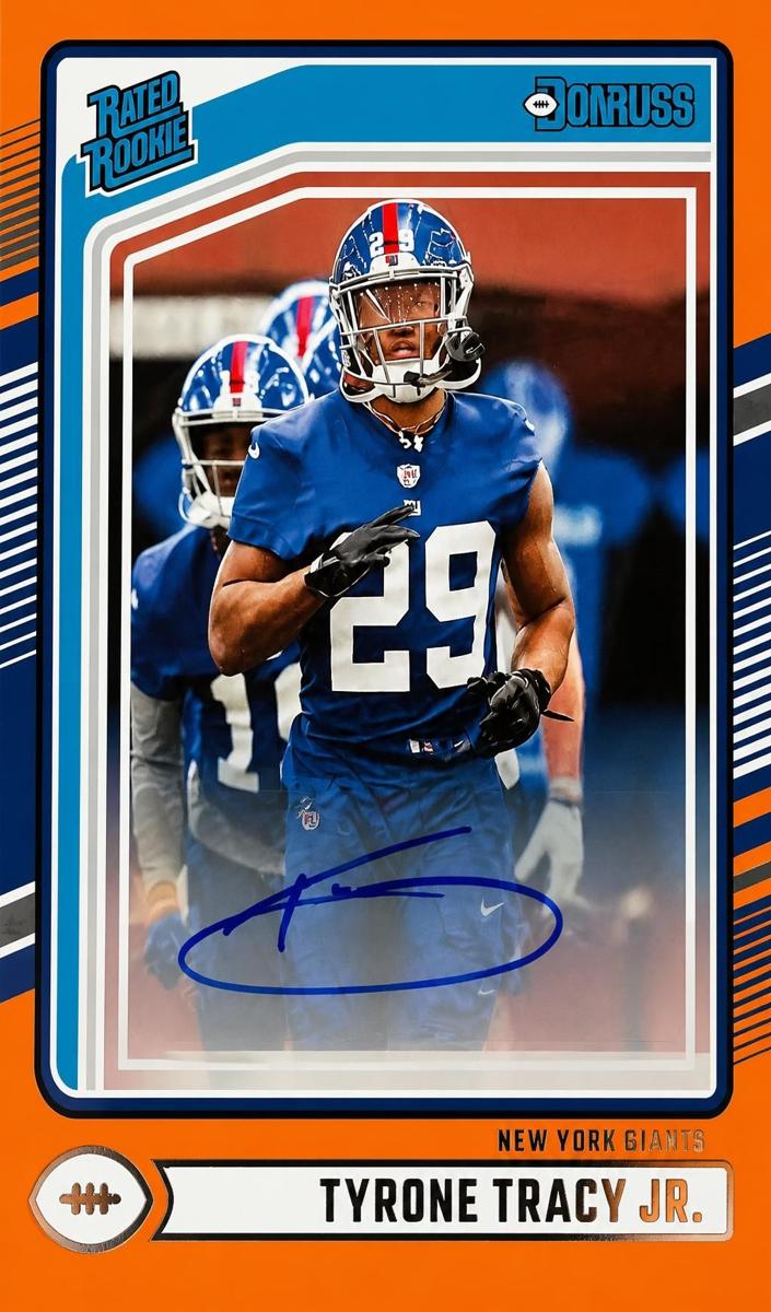 2024 Panini Donruss Football Orange Tyrone Tracy Jr. #364