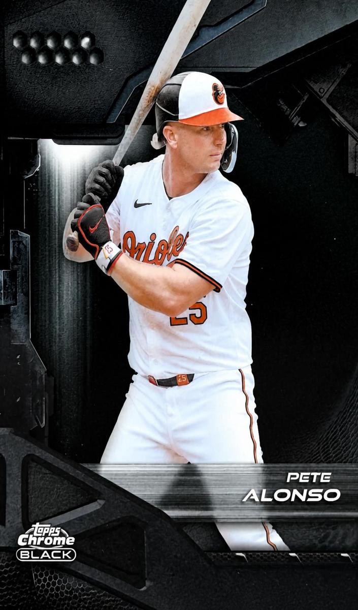2026 Topps Chrome Black Baseball Pete Alonso #18