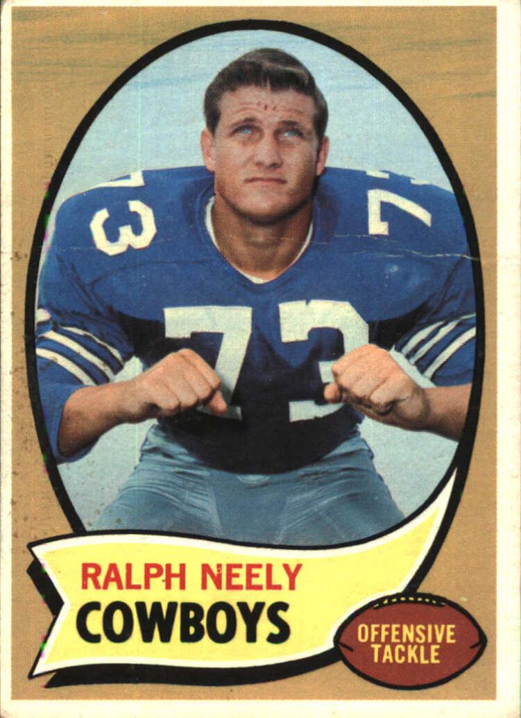 1970 Topps Football Ralph Neely #4 PSA 9