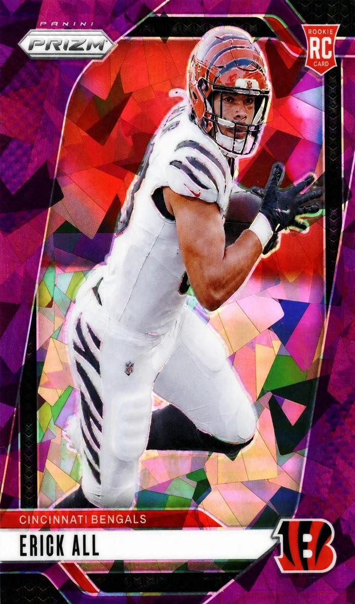 2024 Panini Prizm Football Purple Ice Erick All Jr. #333