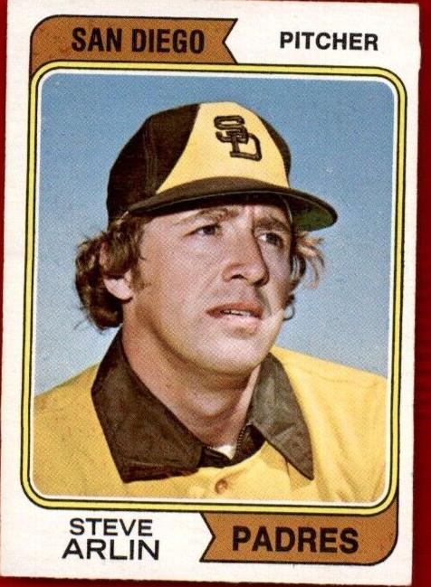 1974 O-Pee-Chee Baseball Steve Arlin #406