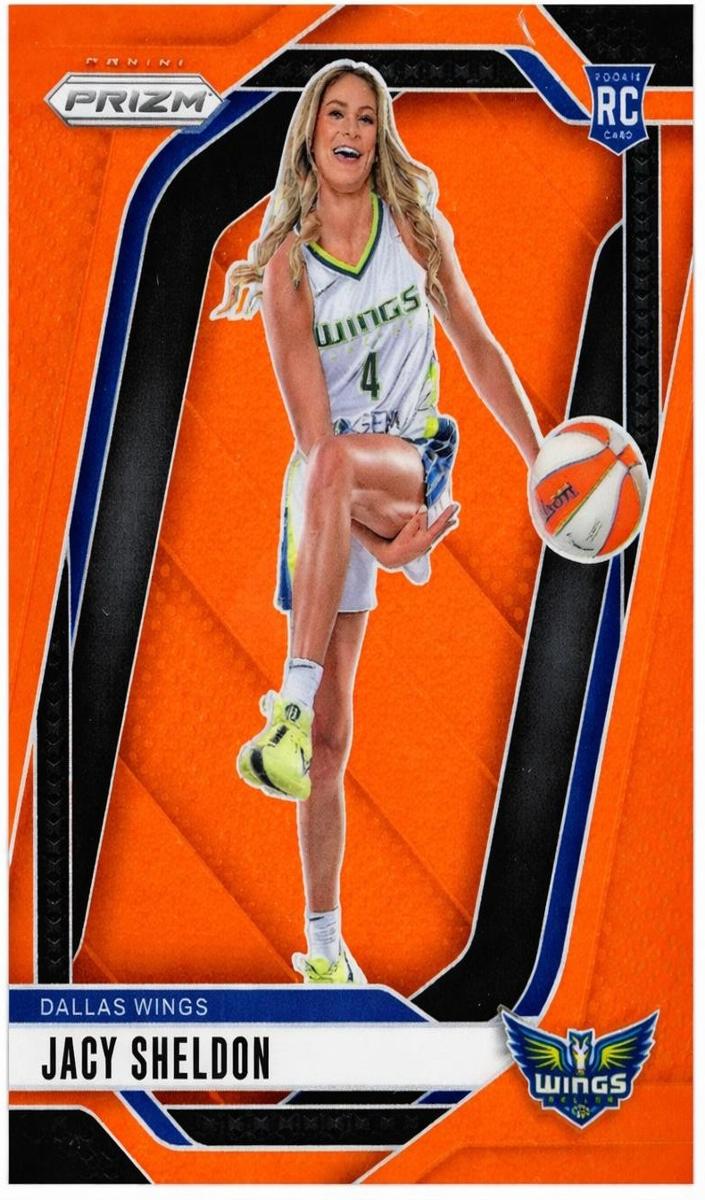 2024 Panini Prizm WNBA Basketball Orange Jacy Sheldon #141 CGC 10