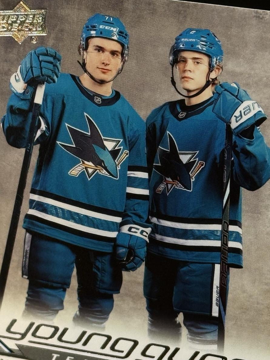 2024 Upper Deck Hockey Macklin Celebrini / Will Smith #499 RAW Ungraded