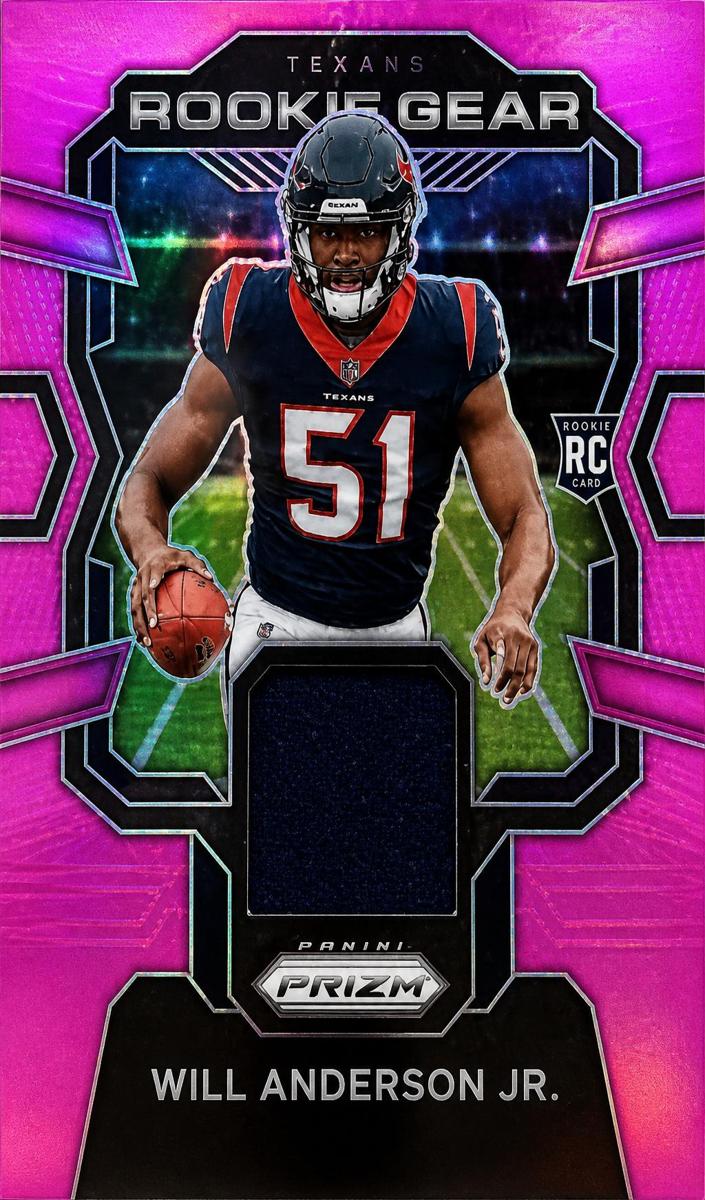 2023 Panini Prizm Football Pink Will Anderson Jr. #RG-WA