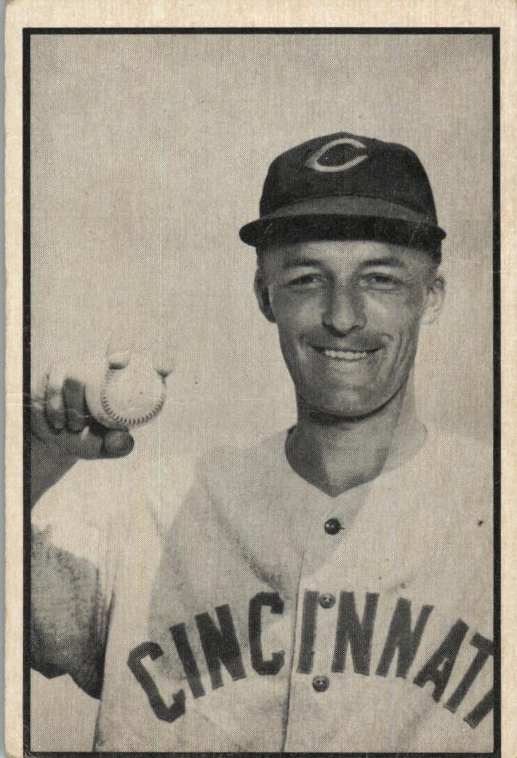 1953 Bowman Black and White Baseball Clarence Podbielan #21