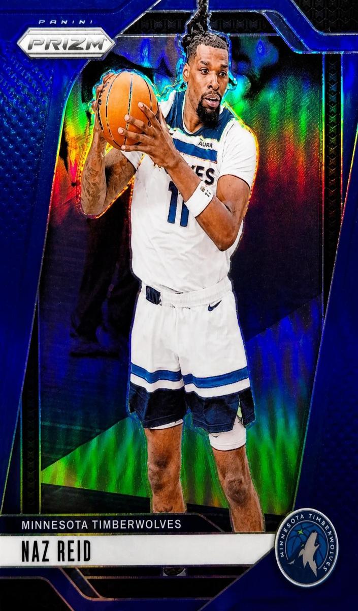 2024 Panini Prizm Basketball Blue Naz Reid #176
