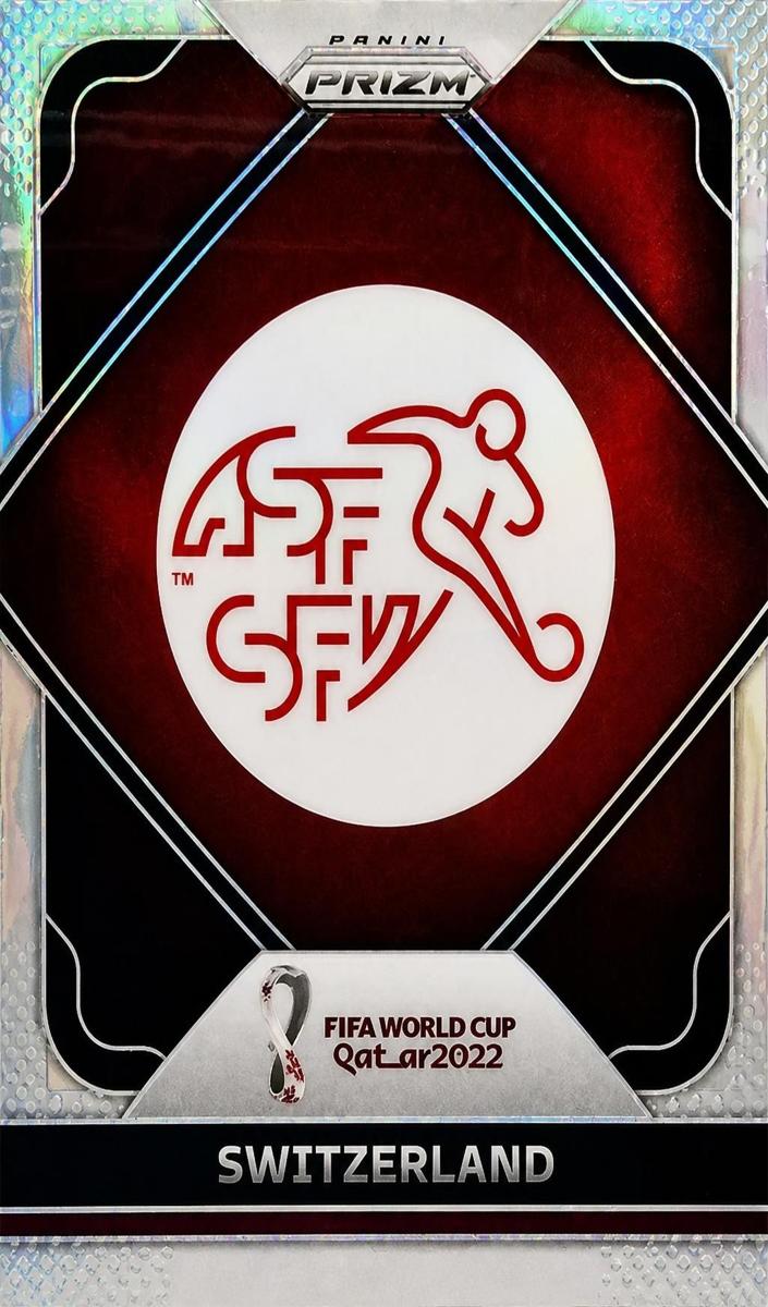 2022 Panini Prizm FIFA World Cup Qatar Soccer Silver Switzerland #26