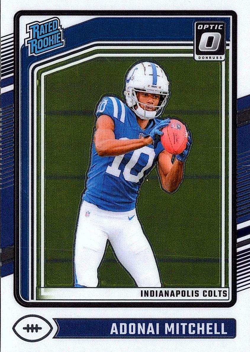 2024 Donruss Optic Football Adonai Mitchell #203