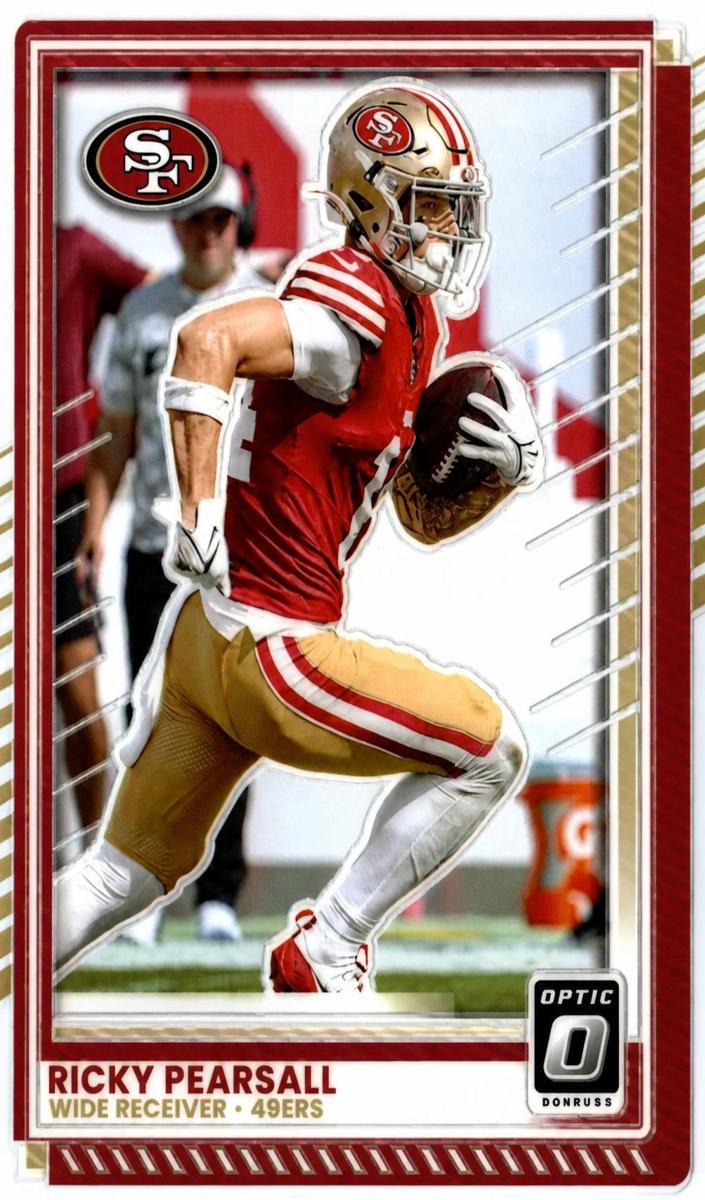 2025 Donruss Optic Football Holo Ricky Pearsall #174
