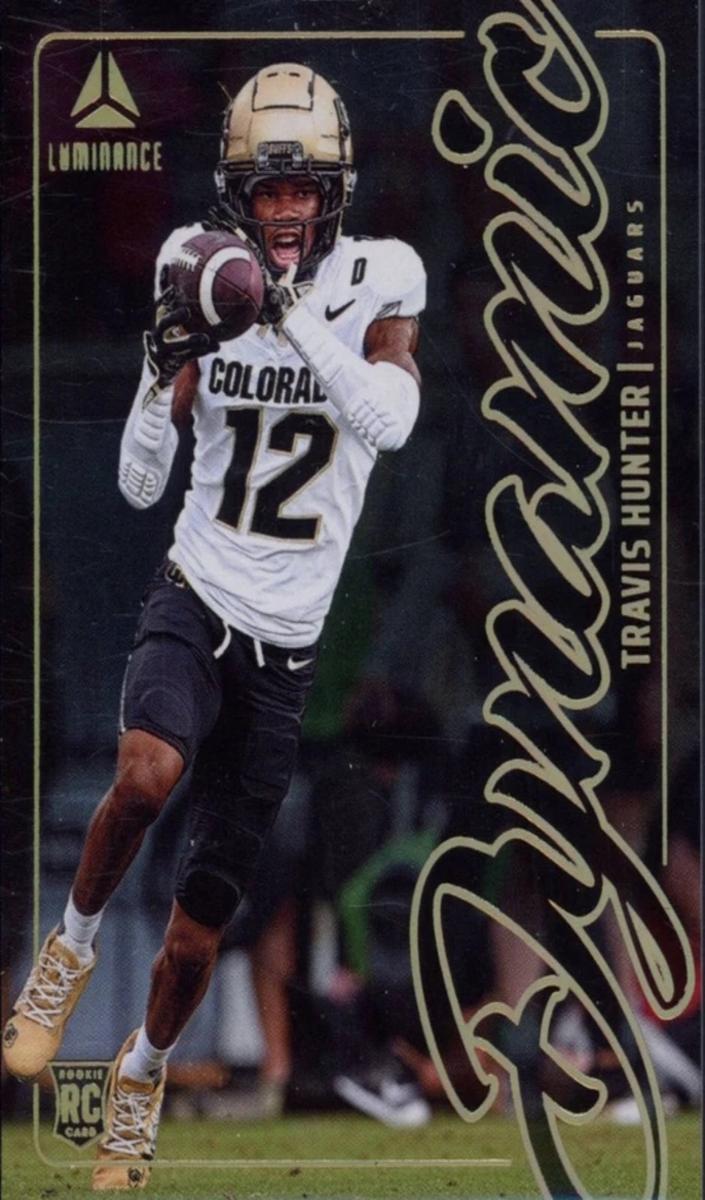 2025 Panini Luminance Football Travis Hunter #1 SGC 10