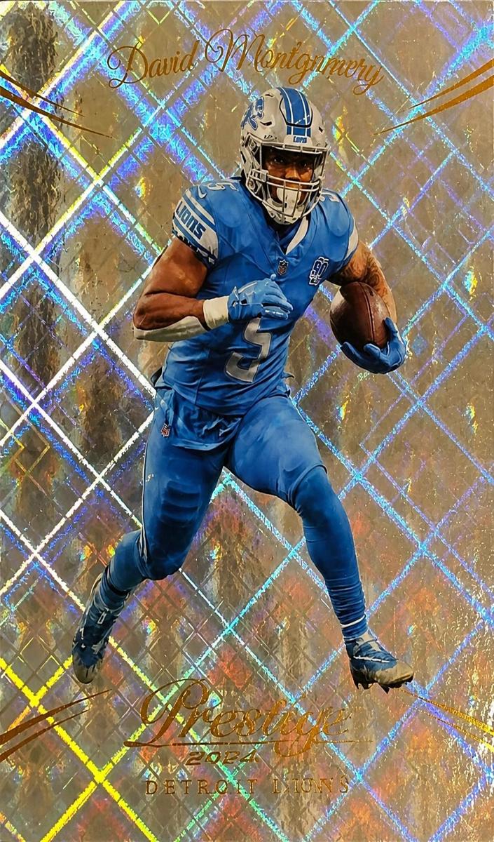 2024 Panini Prestige Football Diamond Xtra Points David Montgomery #97