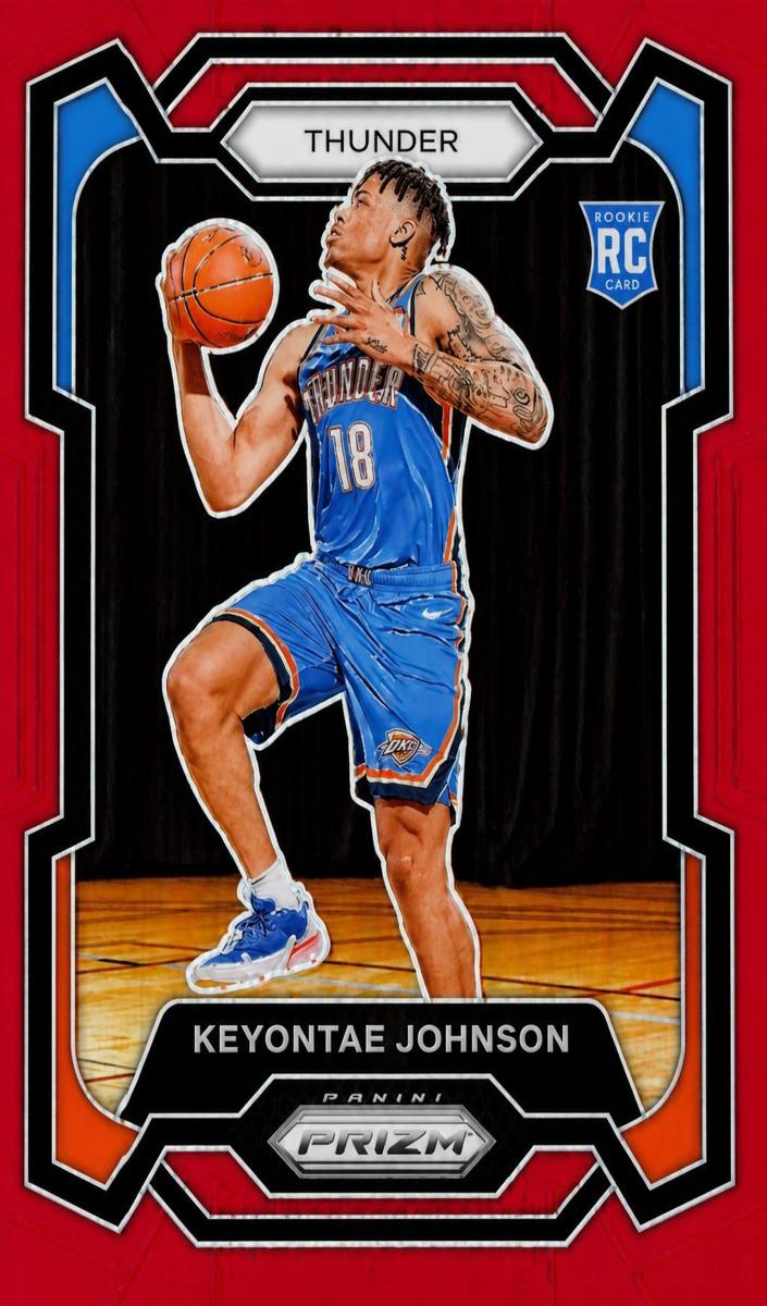 2023 Panini Prizm Basketball Red Keyontae Johnson #176 PSA 10