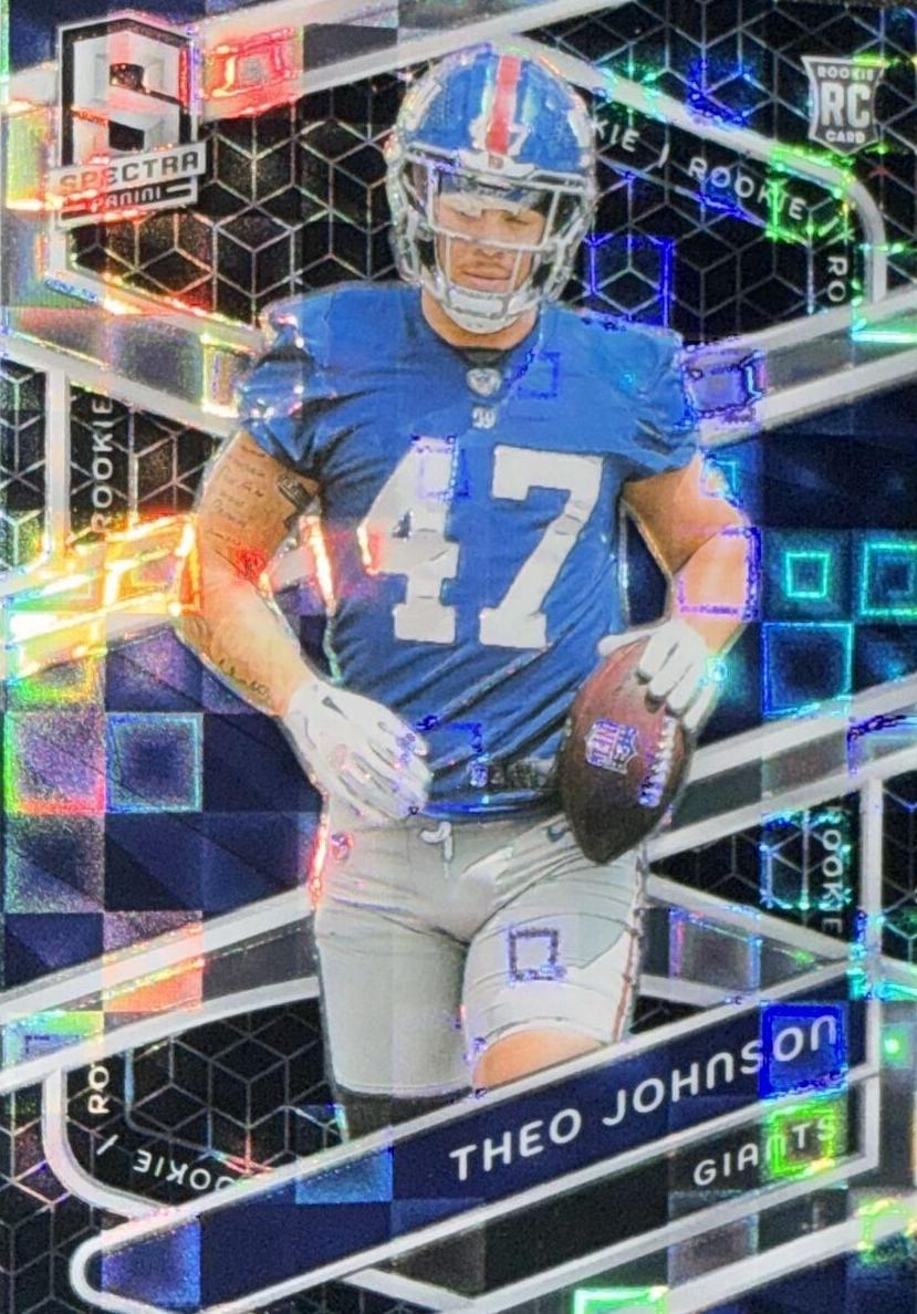 2024 Panini Spectra Football Spectris Theo Johnson #172