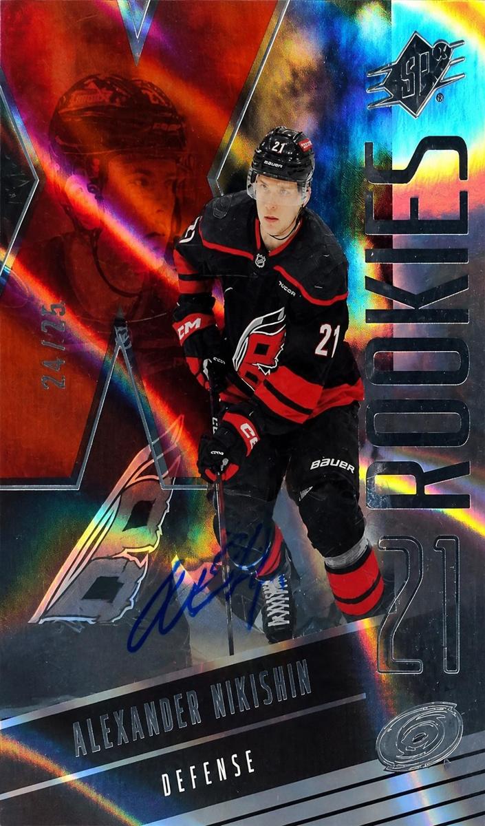 2025 SPx Hockey Red Alexander Nikishin #F-AN