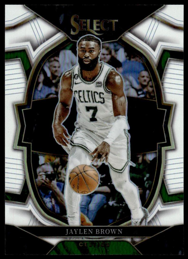 2022 Panini Select Basketball White Jaylen Brown #32