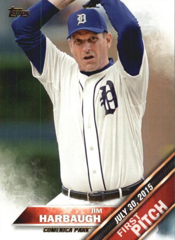 2016 Topps Baseball Jim Harbaugh #FP-7
