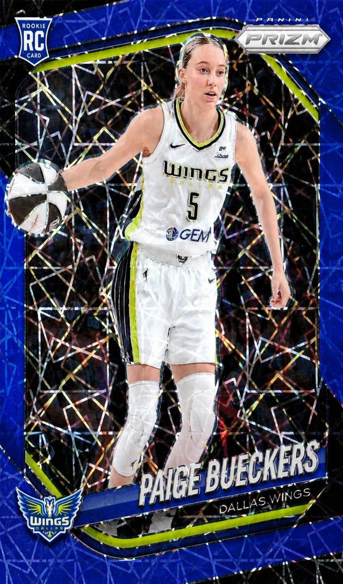 2025 Panini Prizm WNBA Basketball Blue Velocity Paige Bueckers #5