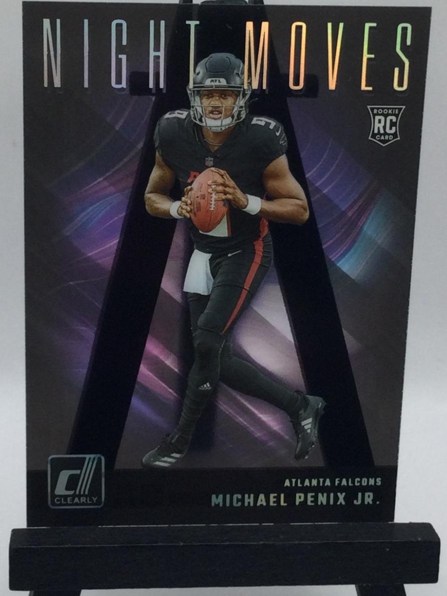 2024 Panini Clearly Donruss Football Michael Penix Jr. #4