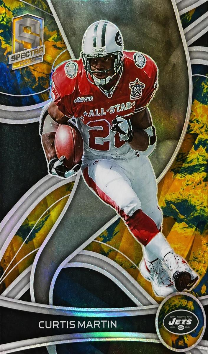 2022 Panini Spectra Football Universal Die Cut Curtis Martin #131