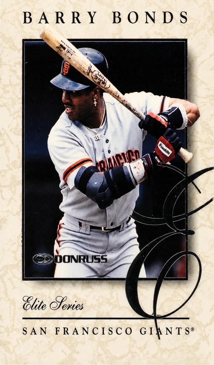 1997 Donruss Baseball Barry Bonds #4 PSA 9